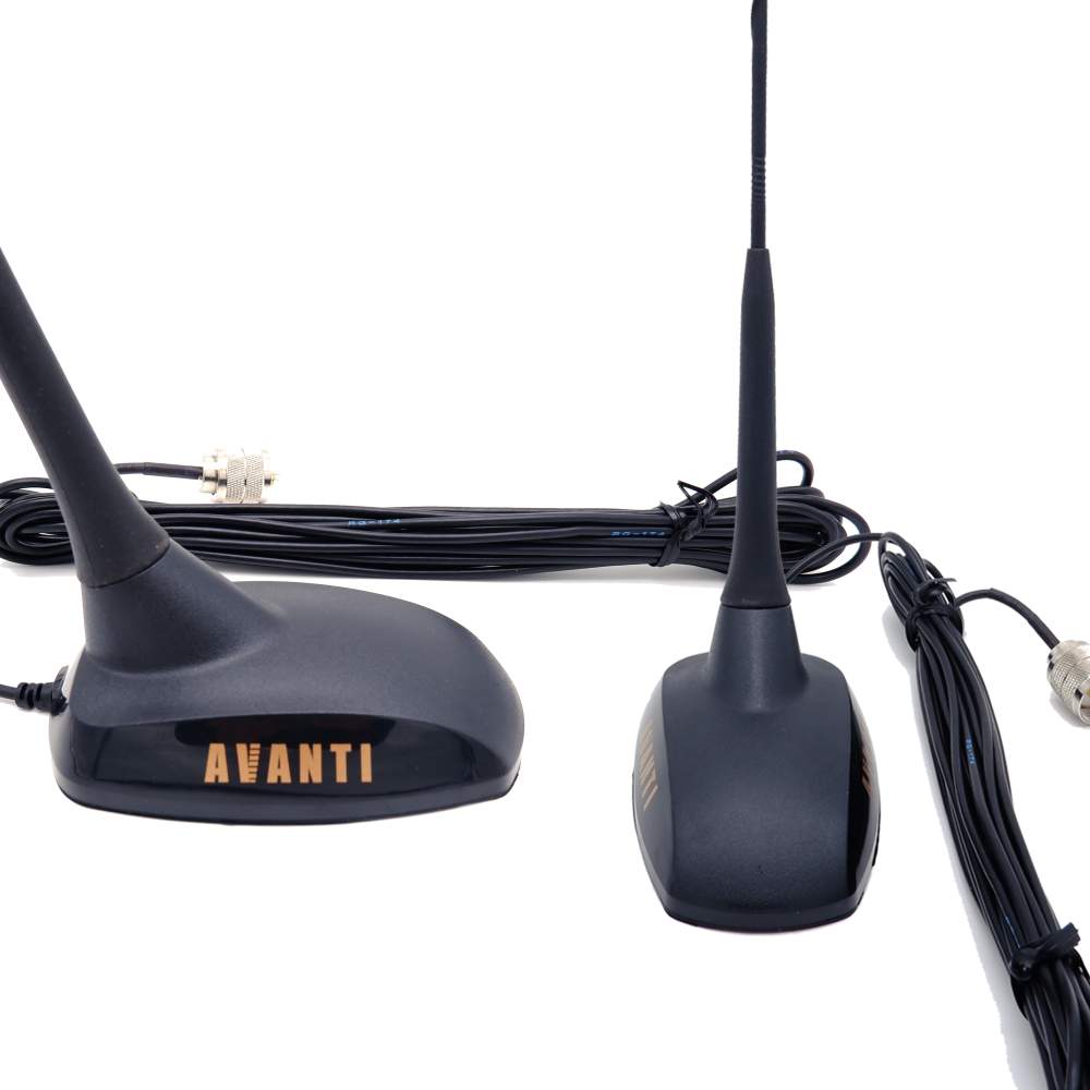 Locker Polishing depart Avanti ALDO Antena CB precalibrata, gain 5dBi, 44 cm, cablu 5m, putere  maxima 50W continuu