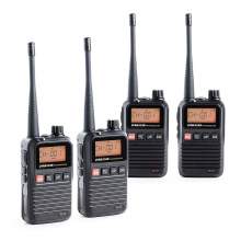Statie radio PMR portabila PNI Dynascan R-10, 0.5W, 8CH, DCS, CTCSS, Radio FM, Quadset cu 4 bucati